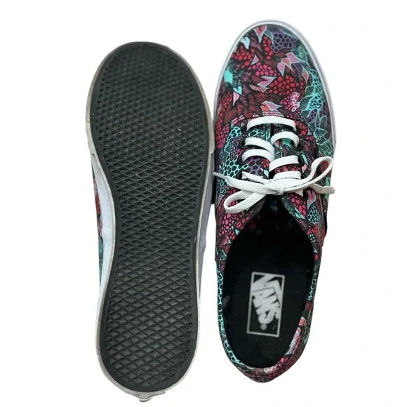 Vans Old Skool Tropical Flower Print Unisex Shoe Size mens 8.5 / Womens 10 - Picture 4 of 5